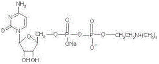 一种从微生物发酵液中分离纯化胞二磷胆碱钠的方法与流程