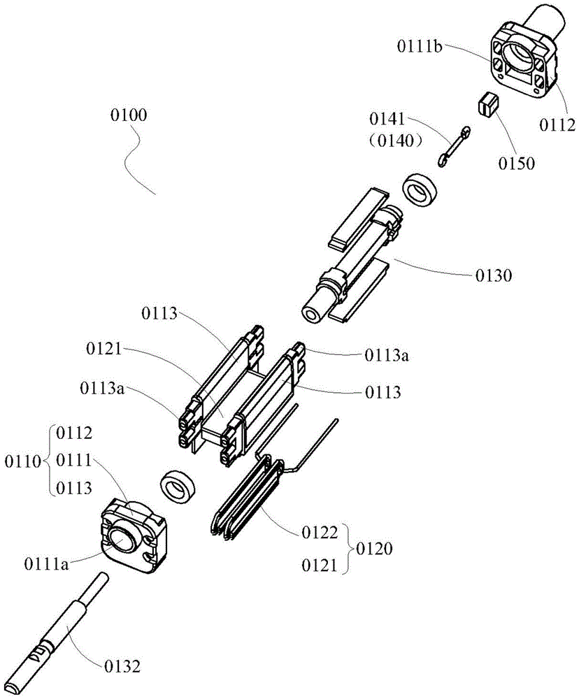 偏心轴电机及电动牙刷的制作方法