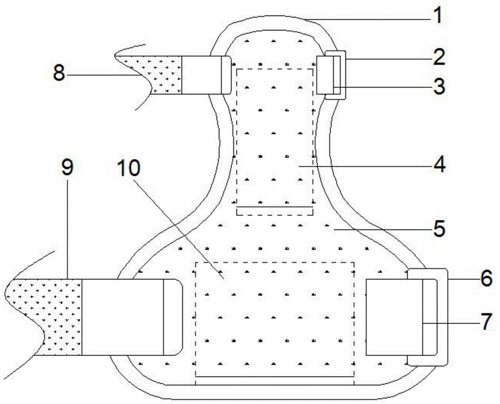 一种具有固定功能的医疗冷敷袋的制作方法