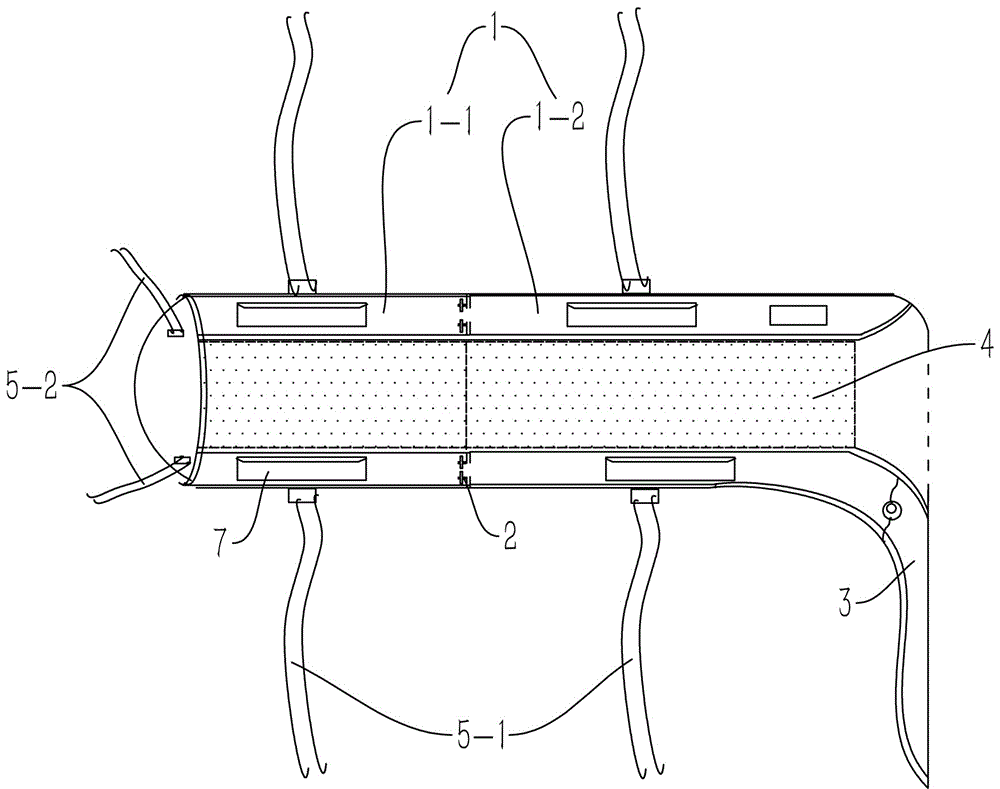 一种床用PICC置管支撑垫的制作方法