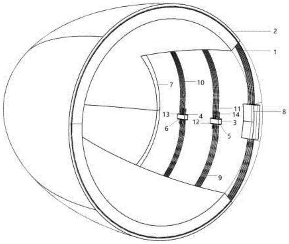 一种环状锚索式预应力混凝土筒壳结构及施工方法与流程