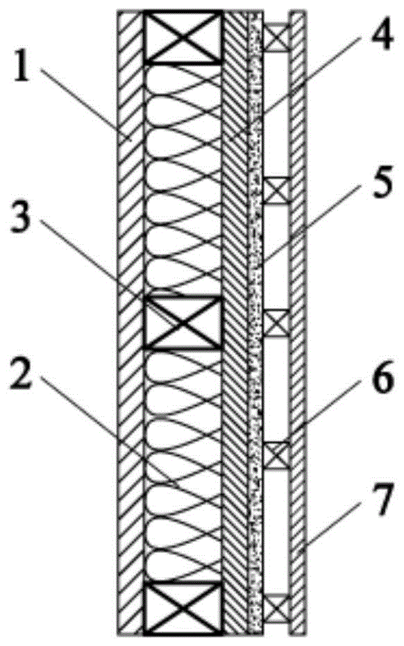 一种竹结构墙体的制作方法