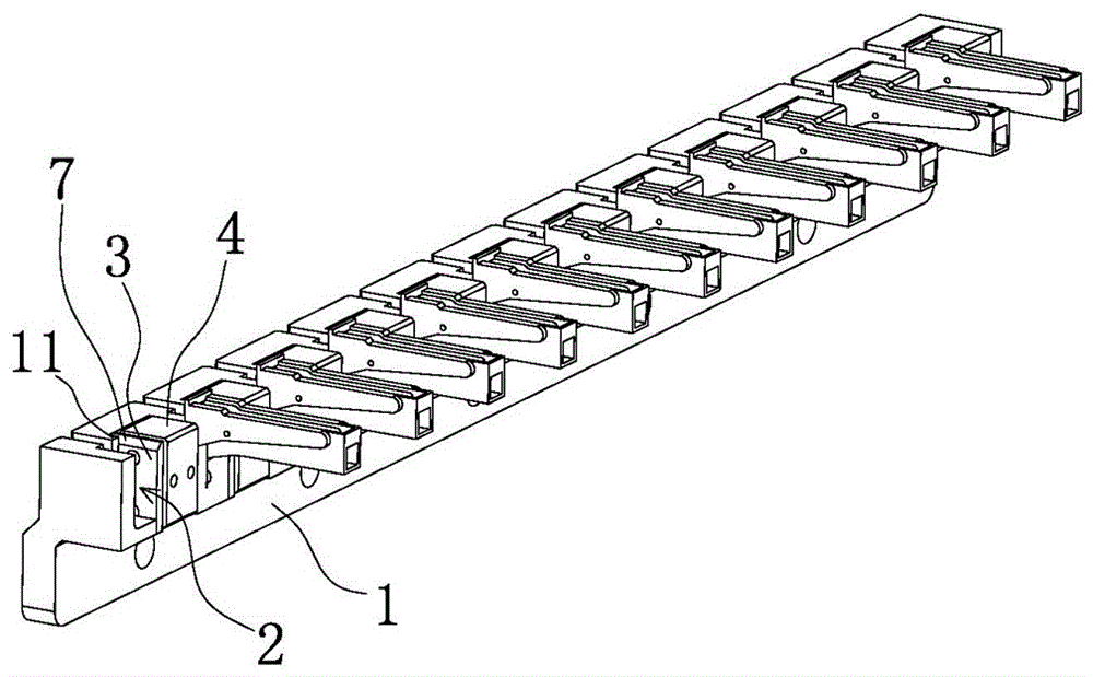 输液器调节器壳体的定位结构的制作方法