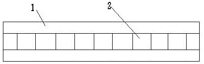 半蜂窝结构钣金复合板的制作方法