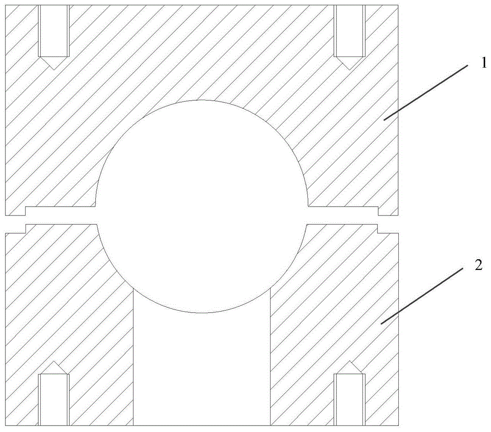 一种多孔进料三通模具的制作方法