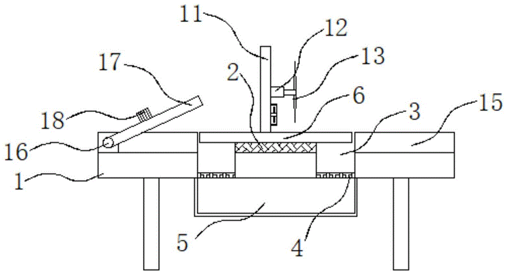 一种铝合金转轴切割用便调节式固定装置的制作方法