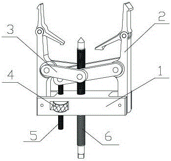 轴承拆卸用拉拔器的制作方法