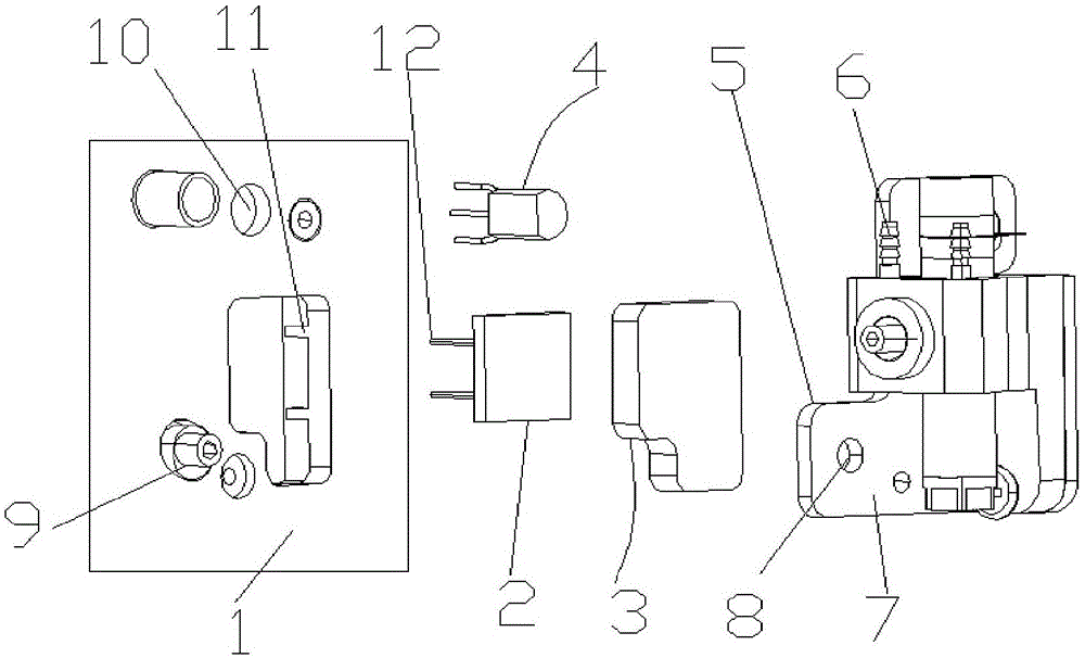 一种用于喷码机的喷头结构的制作方法