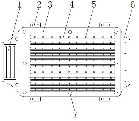 一种用于四驱电动车的锂电池嵌入机构的制作方法