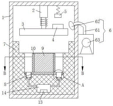 一种电子水泵注塑一体模具用推出装置的制作方法