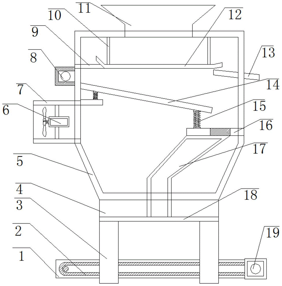 一种环保型大米加工包装机的制作方法