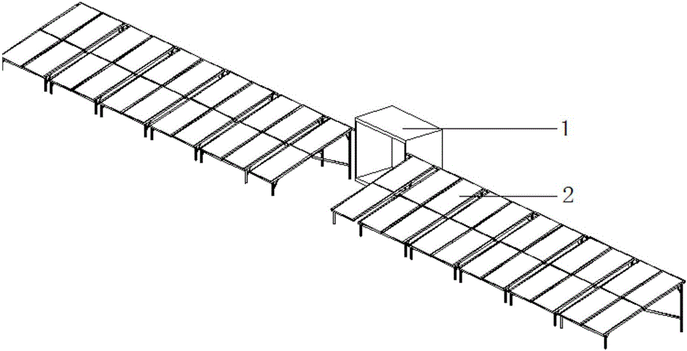 一种集装箱式光伏支架结构的制作方法