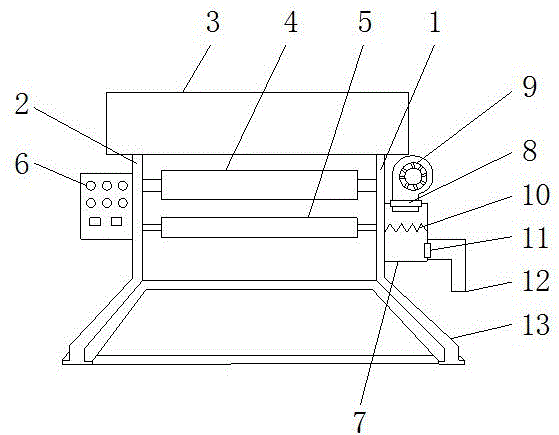 一种纸板高速印刷机的制作方法