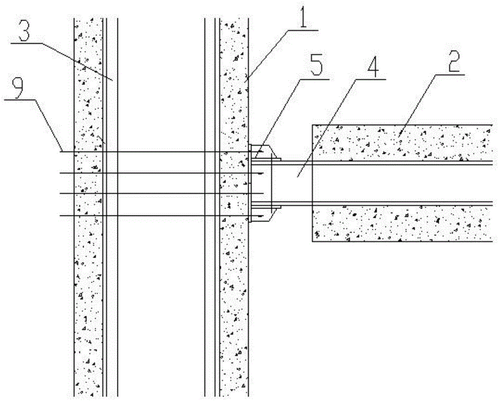 一种可拆卸装配式钢结构梁柱连接结构的制作方法