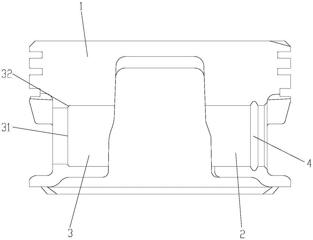 一种带阶梯孔的活塞的制作方法