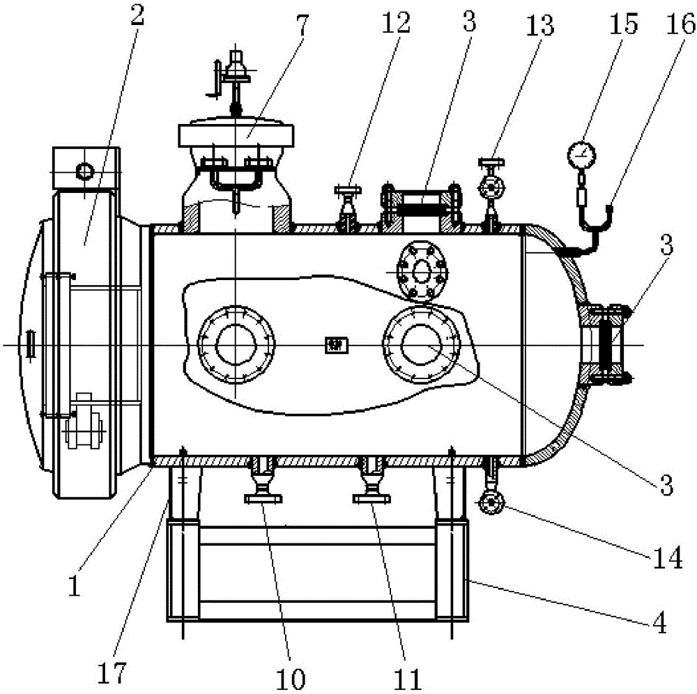 具有多功能检测的压力容器的制作方法