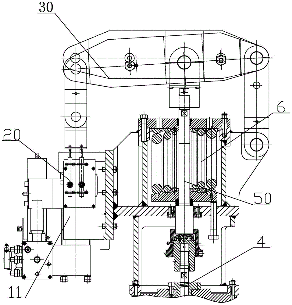 一种350MW汽轮机直动式高压调节阀执行机构的制作方法