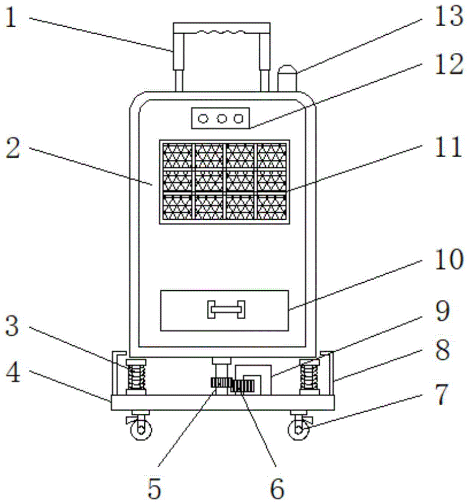 一种可移动空气净化器的制作方法