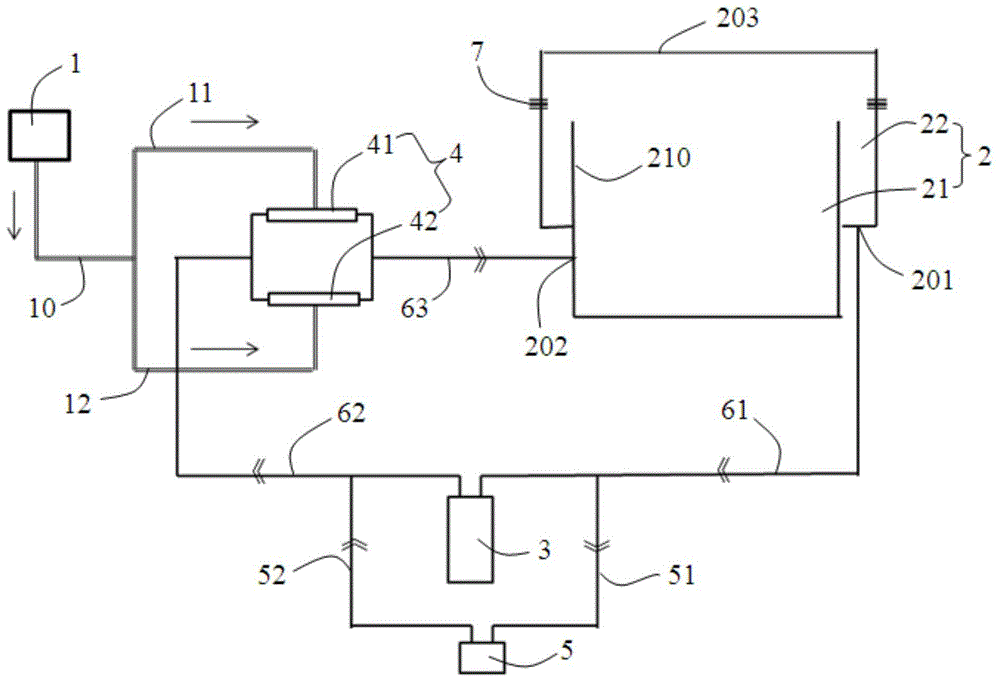 气液混合系统及具有该系统的硅片制绒线的制作方法