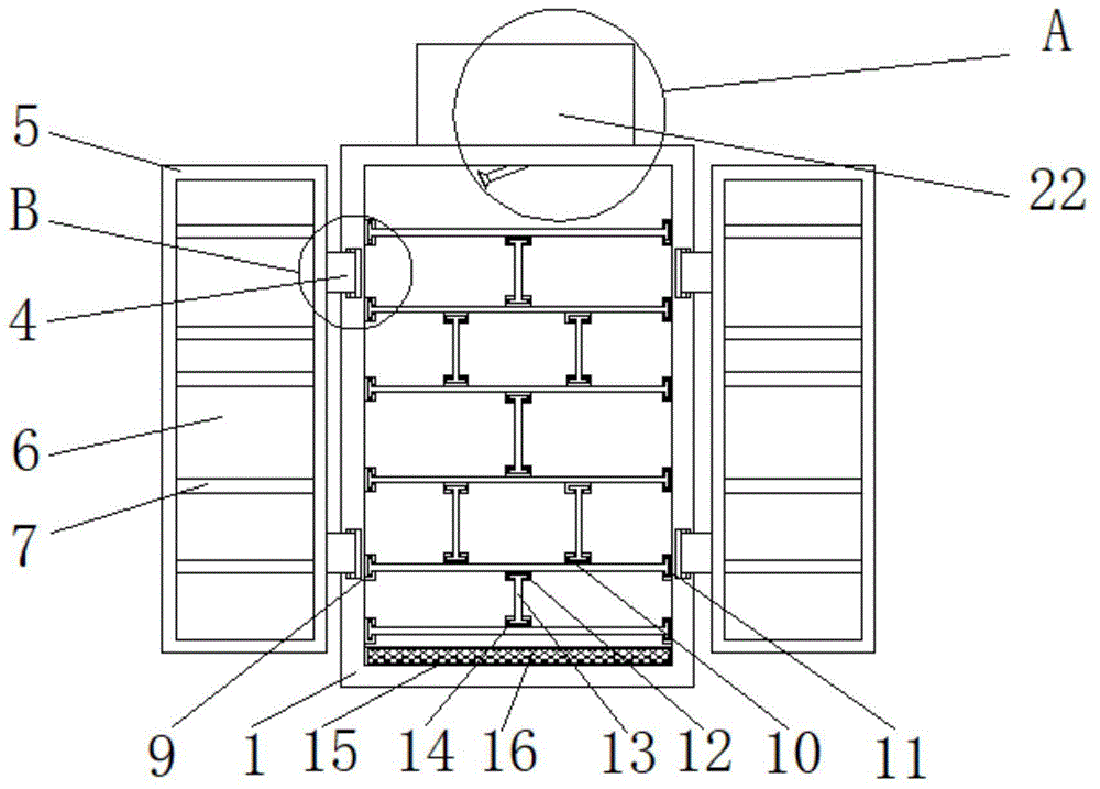 一种光伏组件清洁存储一体柜的制作方法