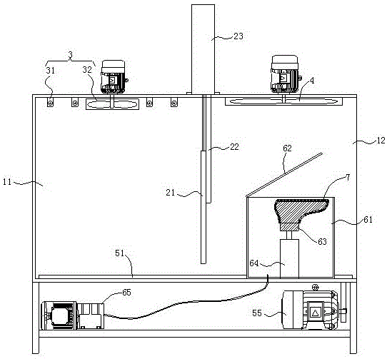 一种真空热压鞋面成型机的制作方法