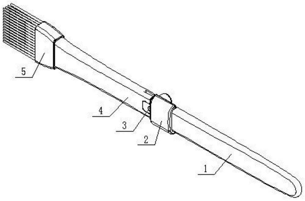 一种手柄便于旋转折叠的调料刷的制作方法