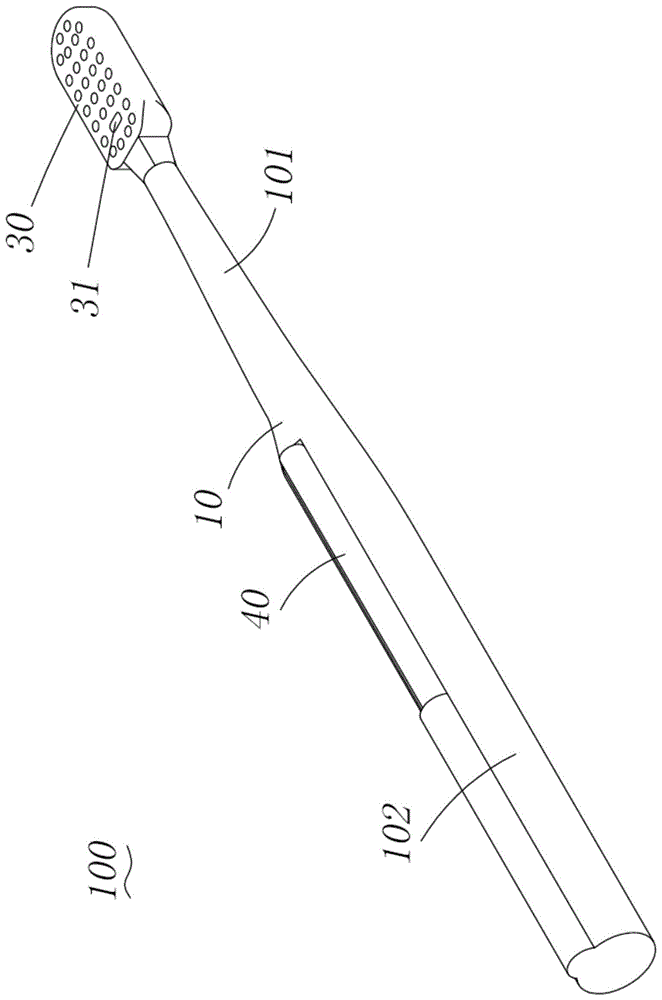 牙刷的制作方法