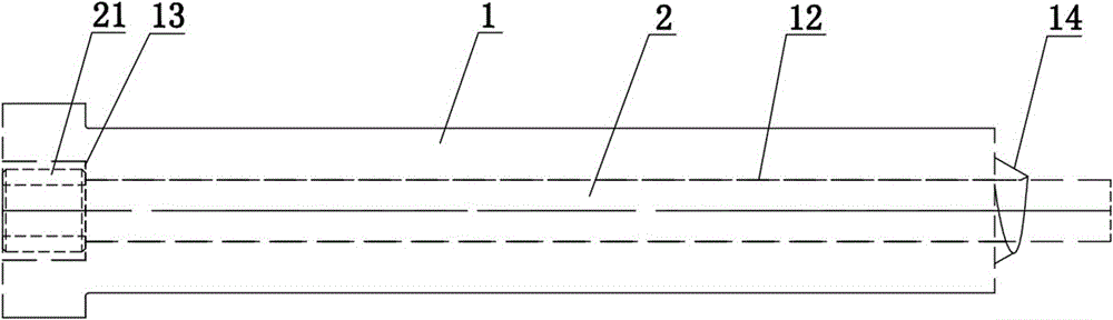 一种螺牙冲孔冲头的制作方法