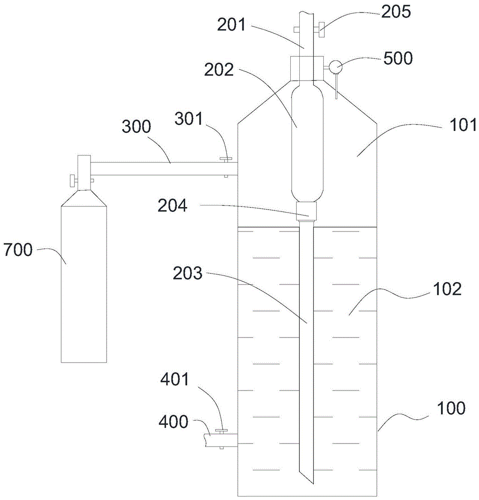 柜式七氟丙烷压力监测装置的制作方法