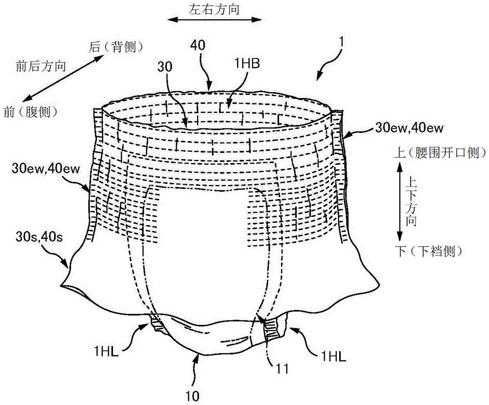 短裤型吸收性物品的制作方法