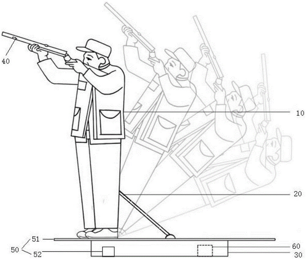 一种模拟开枪情景的硬壳式驱鸟假人的制作方法