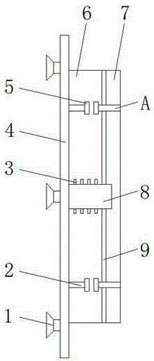 一种悬挂式电饭锅电线收纳盒的制作方法