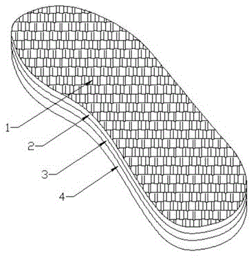 一种用于糖尿病足的功能性减压鞋垫的制作方法