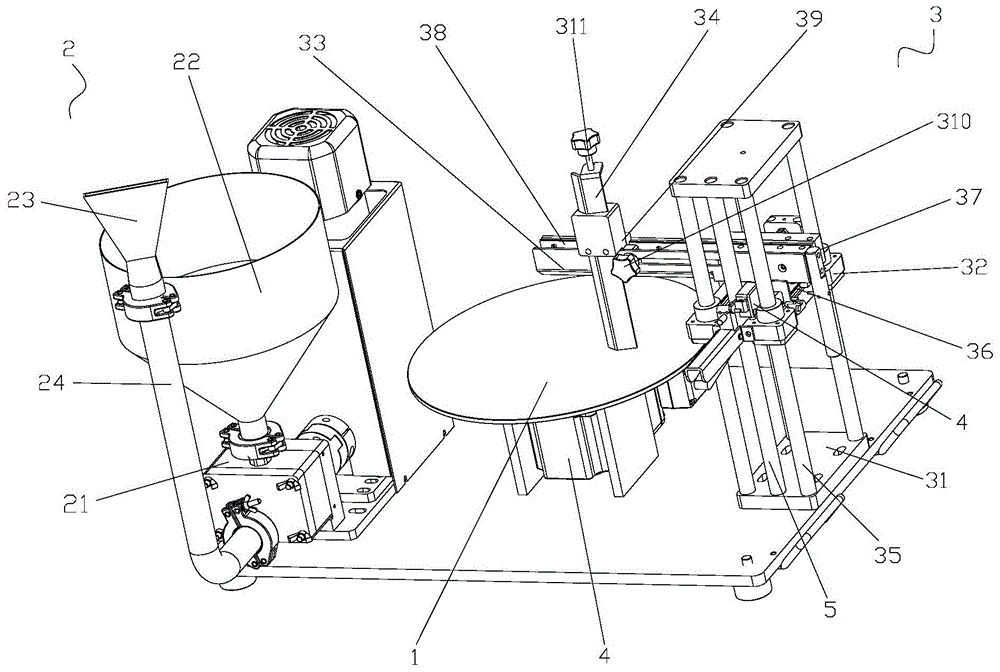 一种小型蛋糕成型机的制作方法