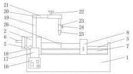 一种烘焙器具喷涂固定装置的制作方法