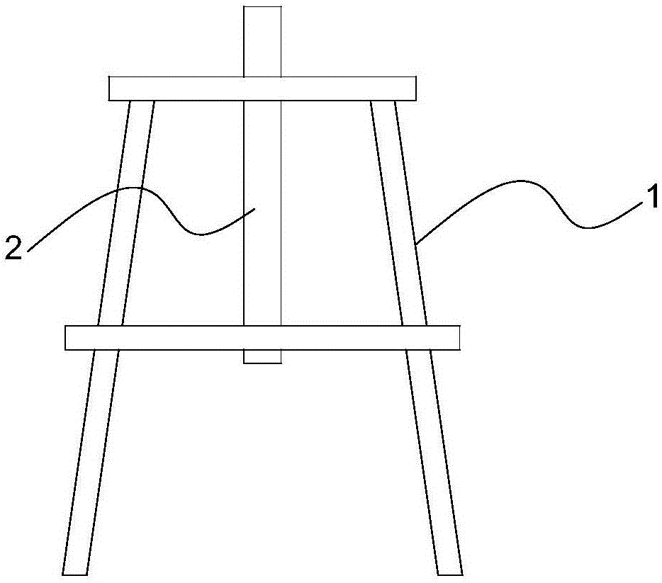 组合式同心梯的制作方法