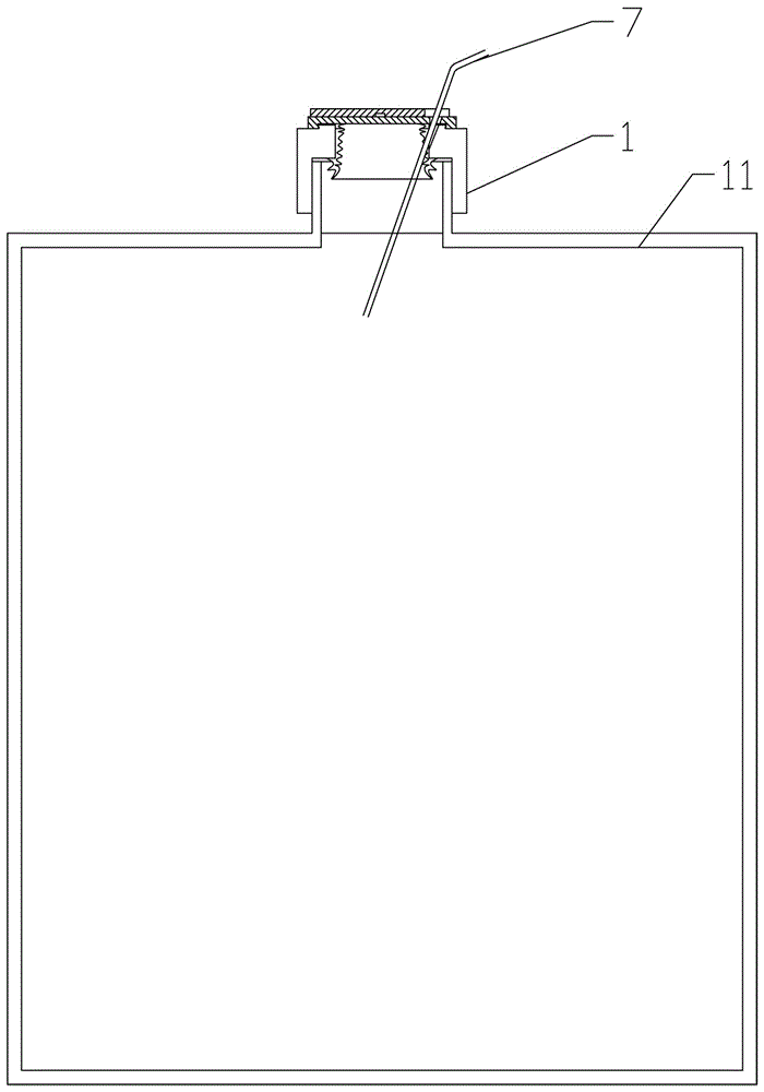 透析液防尘桶盖的制作方法