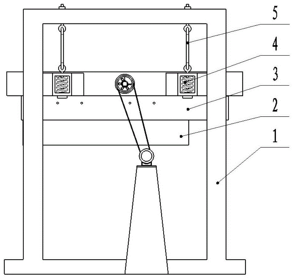 一种适用机械单轴惯性式播种装置的悬挂式支撑组件的制作方法