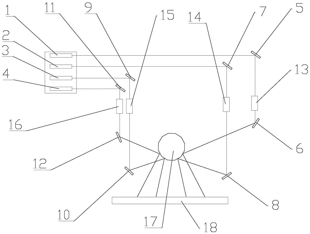 一种多路激光表面处理设备的制作方法