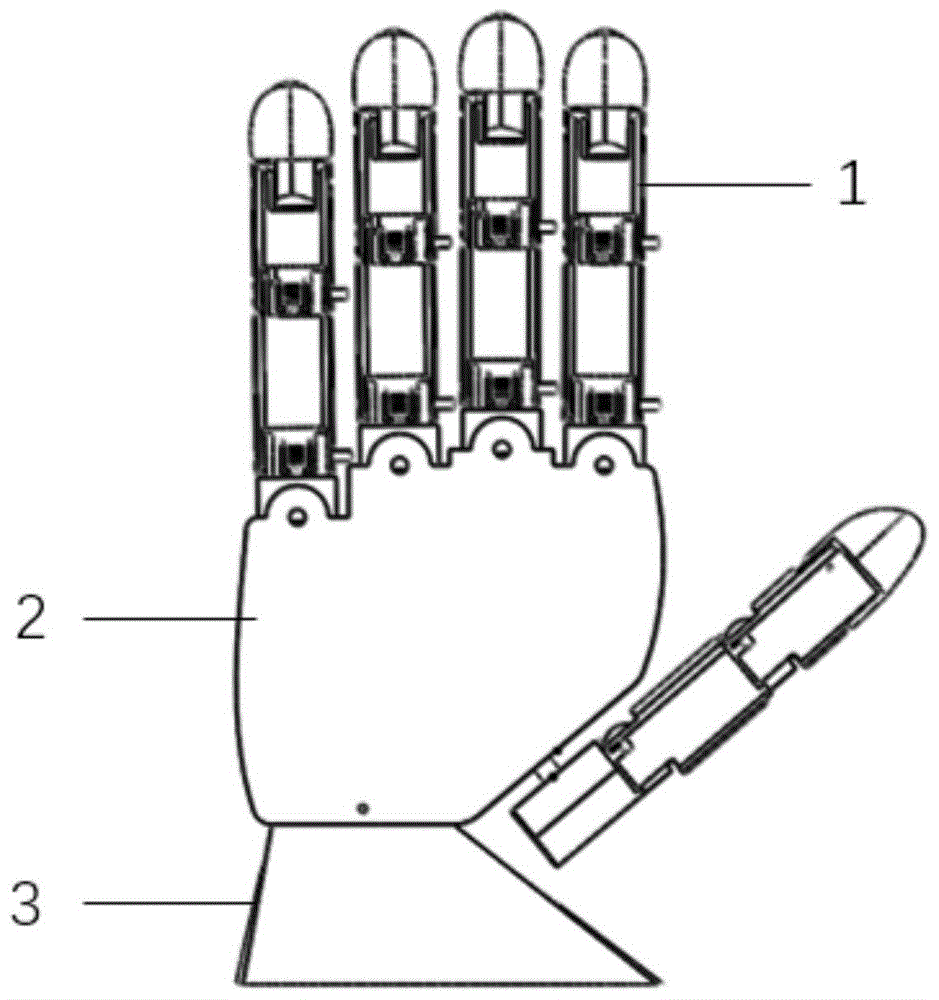 一种拟人五指机械手的制作方法