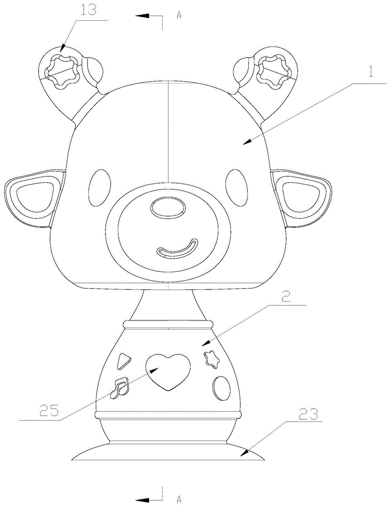 一种具备玩具功能的摇铃牙胶的制作方法