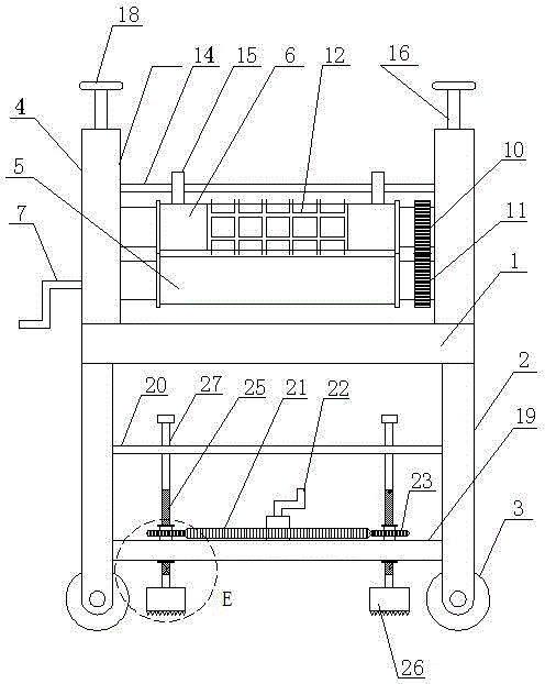 一种电池标签模切机的制作方法