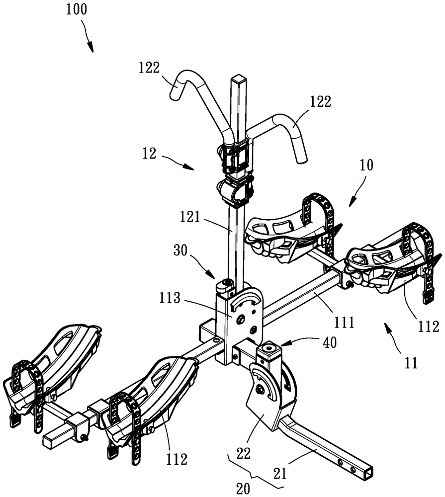 携车架的制作方法