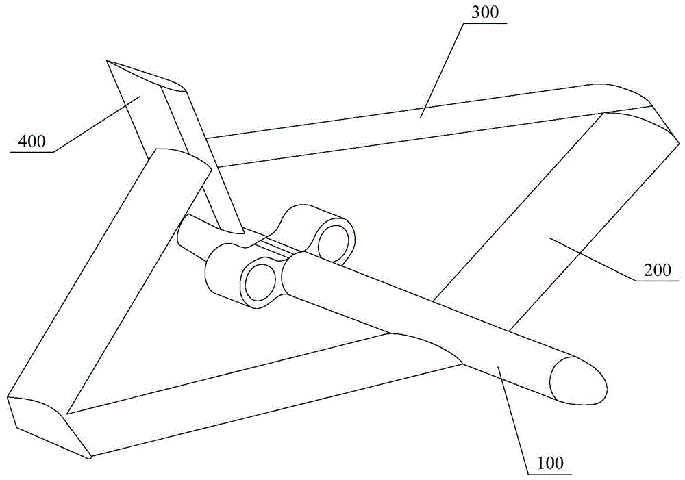 菱形机翼安装结构及具有该安装结构的飞行器的制作方法
