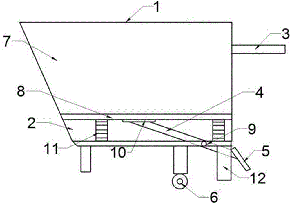 一种建材废料回收车的制作方法