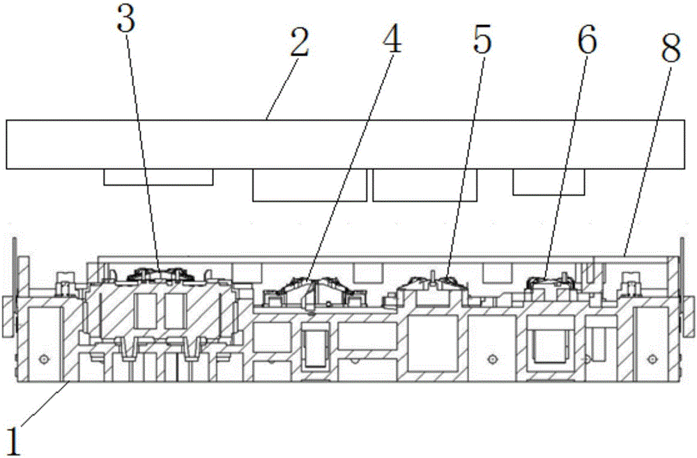 一种用于汽车车顶横梁的模具的制作方法