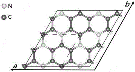 氮掺杂石墨烯C3N结构在金属离子电池中的应用及金属离子电池的制备方法与流程