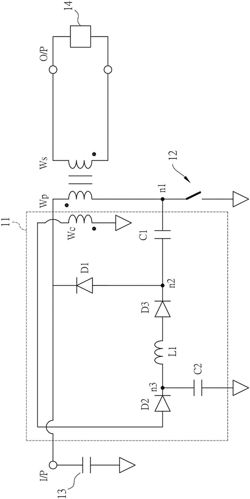 具有低损耗减振器的电源转换器的制作方法