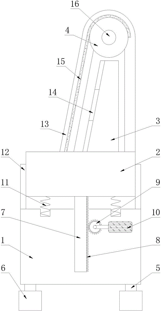 一种具有防护功能的升降式工业自动化仪表盘的制作方法