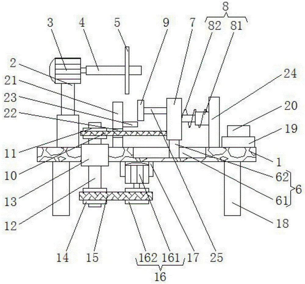 一种具有夹紧功能的五金制品切割装置的制作方法